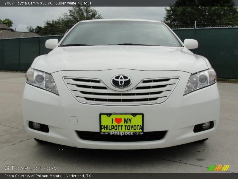 Super White / Bisque 2007 Toyota Camry XLE V6