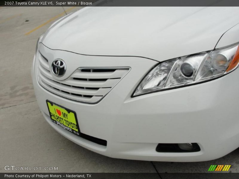 Super White / Bisque 2007 Toyota Camry XLE V6