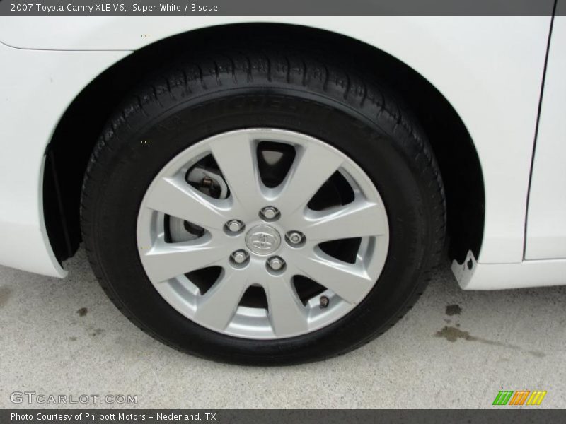 Super White / Bisque 2007 Toyota Camry XLE V6