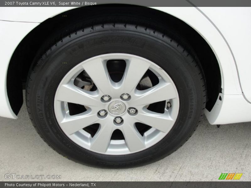 Super White / Bisque 2007 Toyota Camry XLE V6