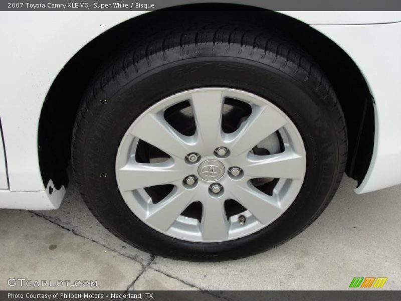 Super White / Bisque 2007 Toyota Camry XLE V6