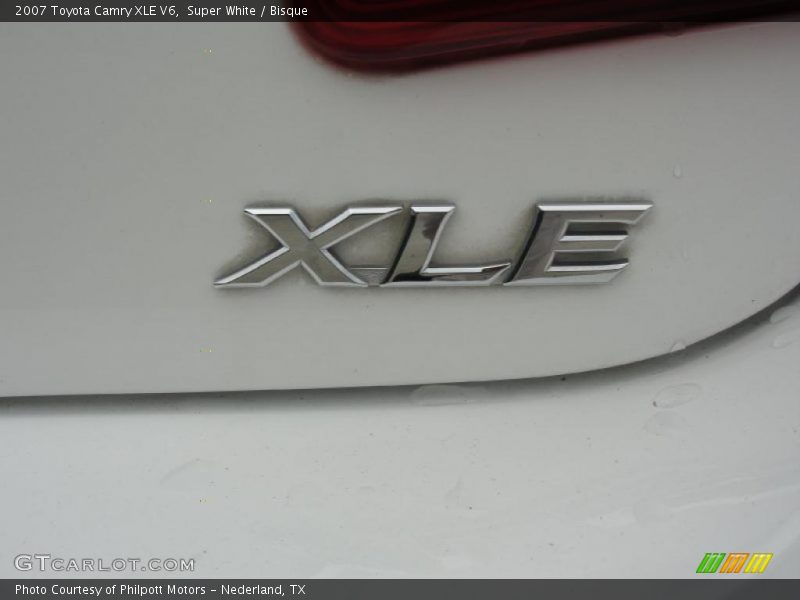 Super White / Bisque 2007 Toyota Camry XLE V6