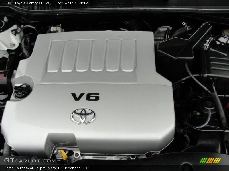 Super White / Bisque 2007 Toyota Camry XLE V6