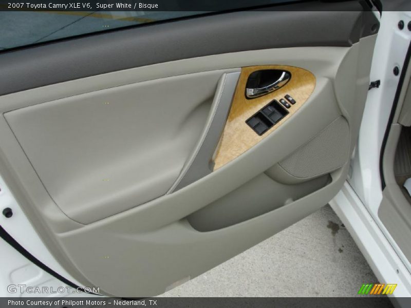 Super White / Bisque 2007 Toyota Camry XLE V6