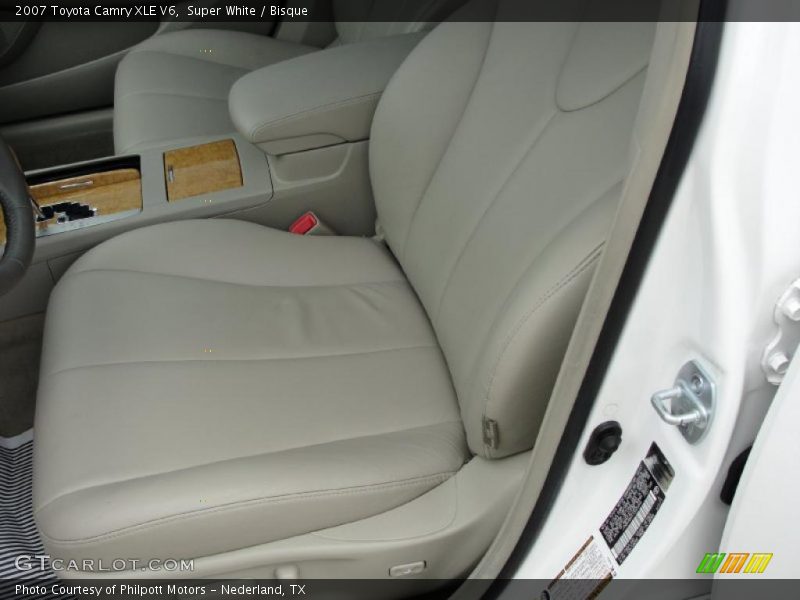 Super White / Bisque 2007 Toyota Camry XLE V6