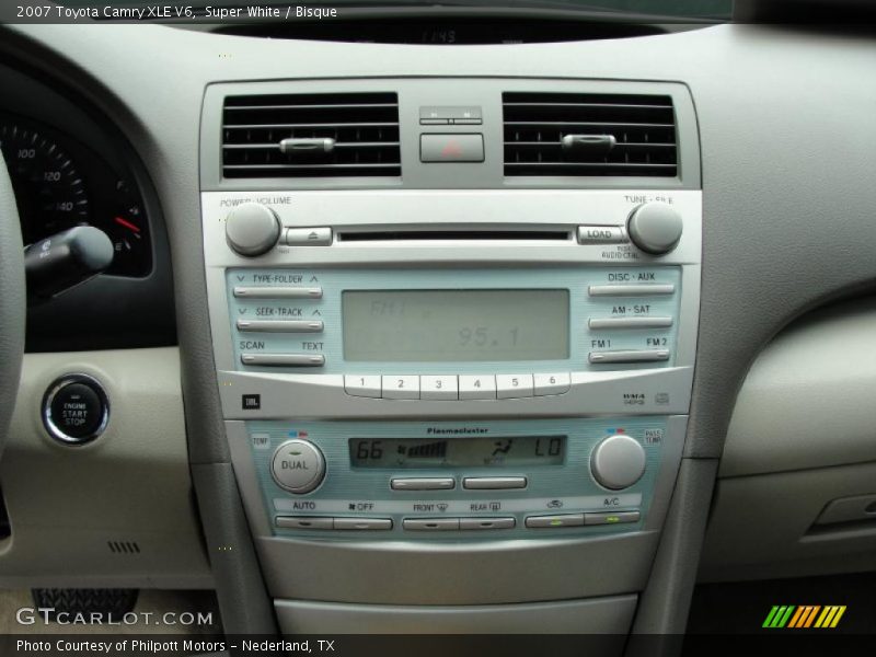 Super White / Bisque 2007 Toyota Camry XLE V6