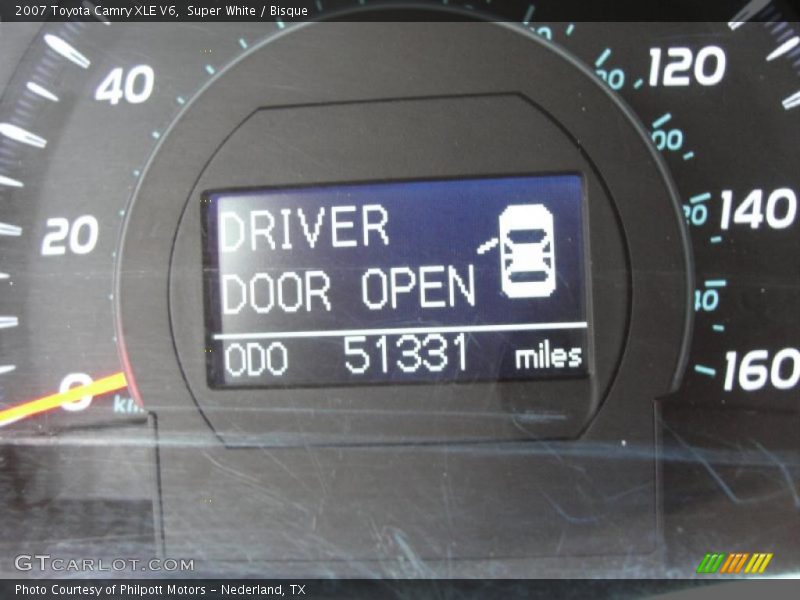 Super White / Bisque 2007 Toyota Camry XLE V6