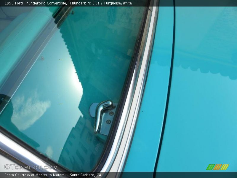 Thunderbird Blue / Turquoise/White 1955 Ford Thunderbird Convertible