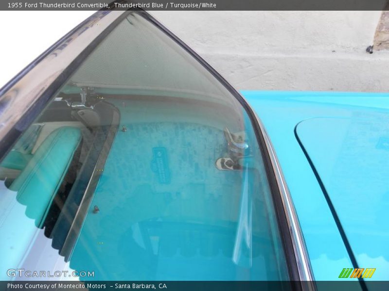 Thunderbird Blue / Turquoise/White 1955 Ford Thunderbird Convertible
