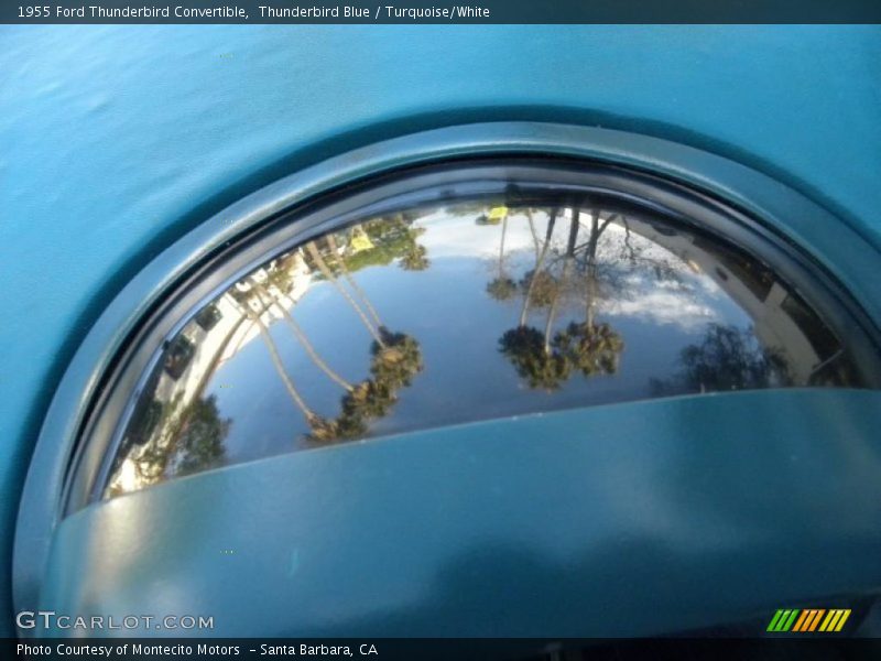 Thunderbird Blue / Turquoise/White 1955 Ford Thunderbird Convertible