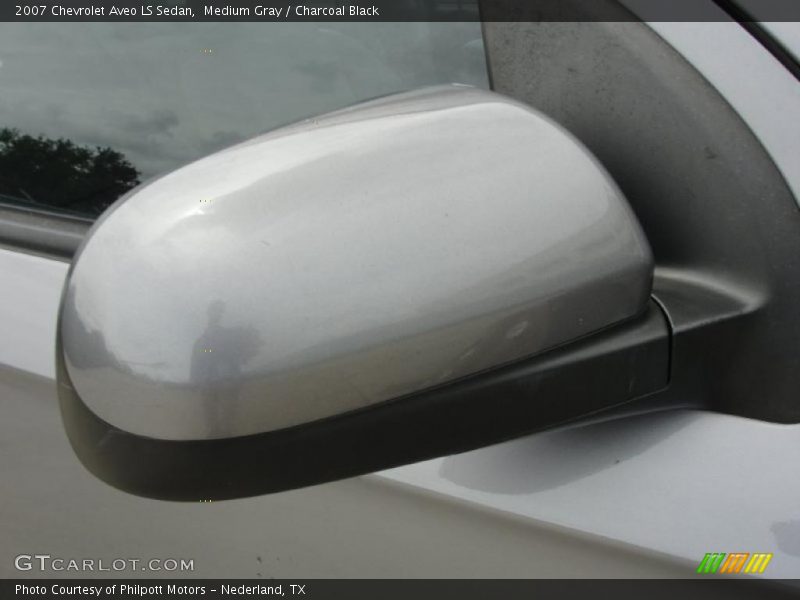Medium Gray / Charcoal Black 2007 Chevrolet Aveo LS Sedan