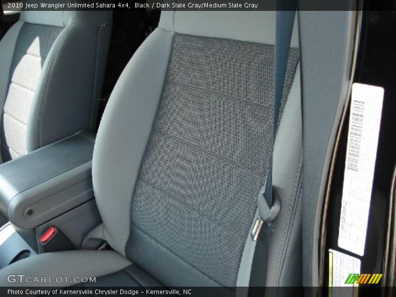 Black / Dark Slate Gray/Medium Slate Gray 2010 Jeep Wrangler Unlimited Sahara 4x4