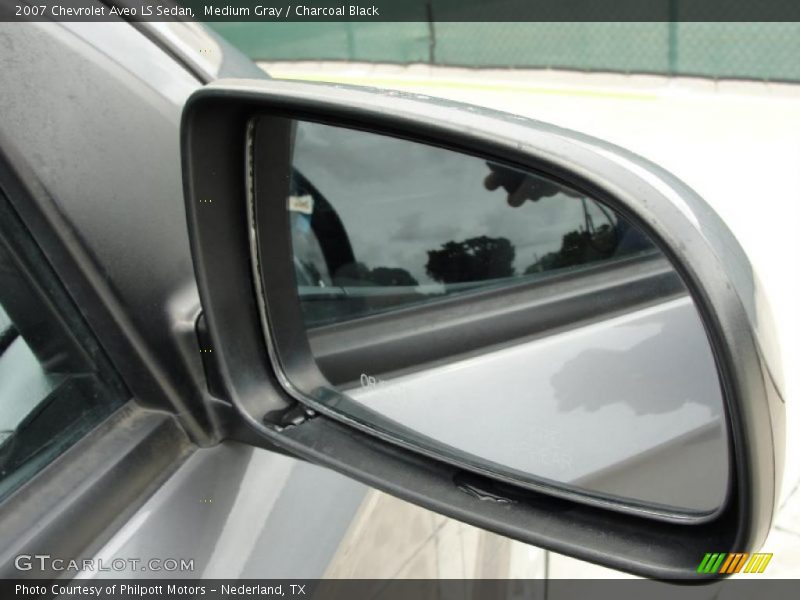 Medium Gray / Charcoal Black 2007 Chevrolet Aveo LS Sedan