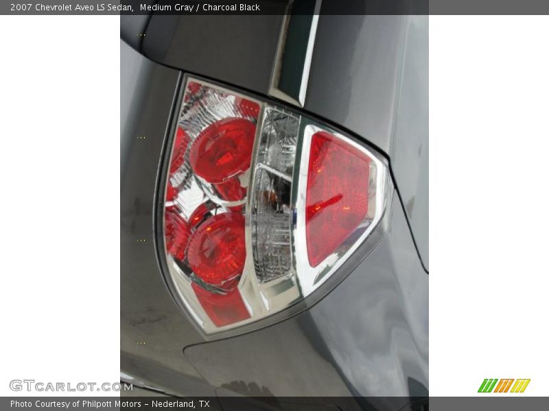 Medium Gray / Charcoal Black 2007 Chevrolet Aveo LS Sedan