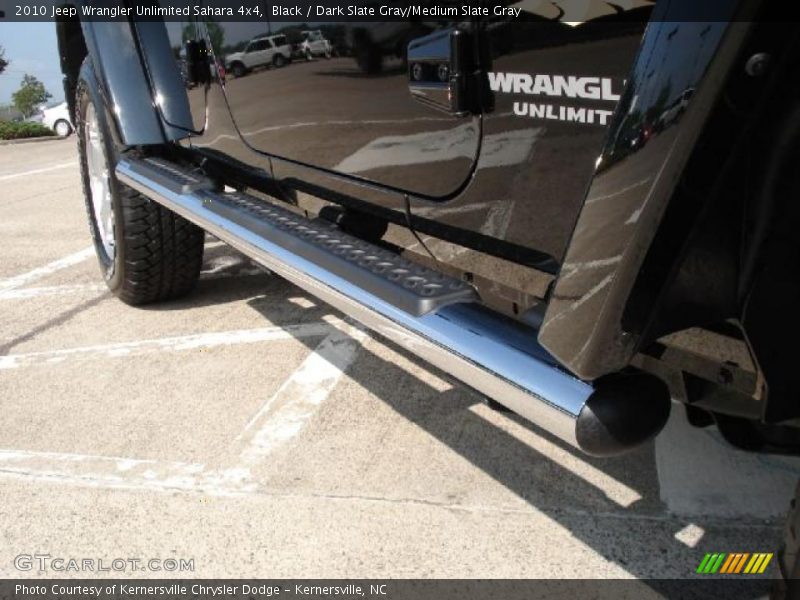 Black / Dark Slate Gray/Medium Slate Gray 2010 Jeep Wrangler Unlimited Sahara 4x4