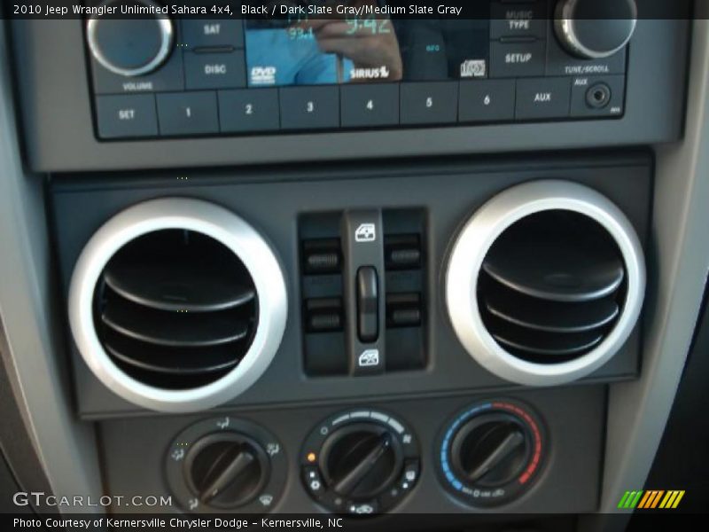 Black / Dark Slate Gray/Medium Slate Gray 2010 Jeep Wrangler Unlimited Sahara 4x4