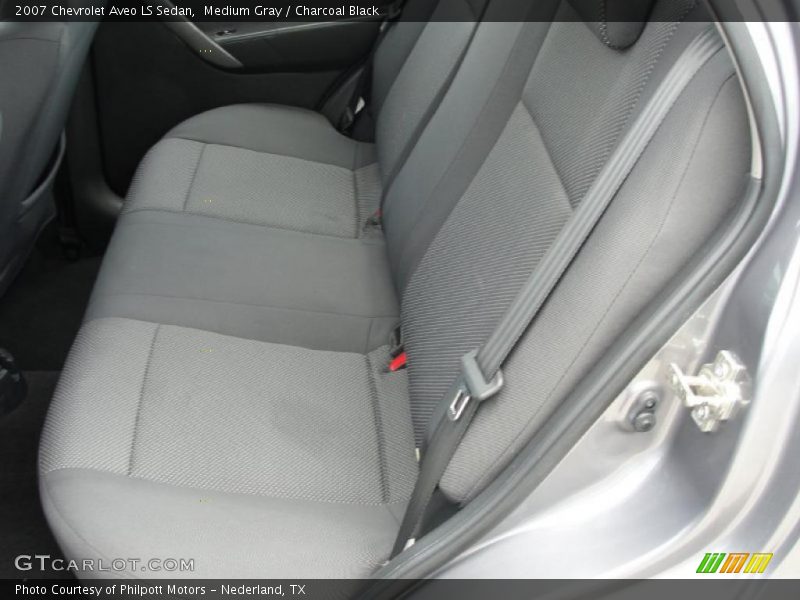 Medium Gray / Charcoal Black 2007 Chevrolet Aveo LS Sedan
