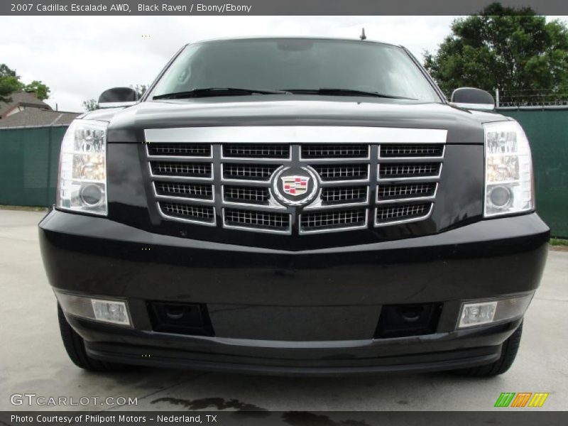 Black Raven / Ebony/Ebony 2007 Cadillac Escalade AWD