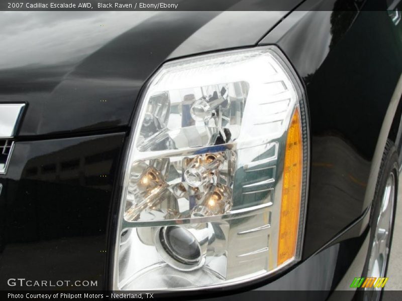 Black Raven / Ebony/Ebony 2007 Cadillac Escalade AWD