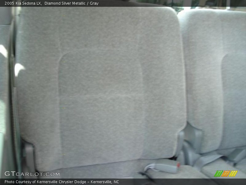 Diamond Silver Metallic / Gray 2005 Kia Sedona LX