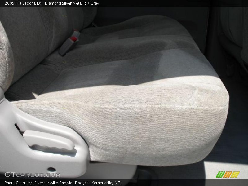 Diamond Silver Metallic / Gray 2005 Kia Sedona LX