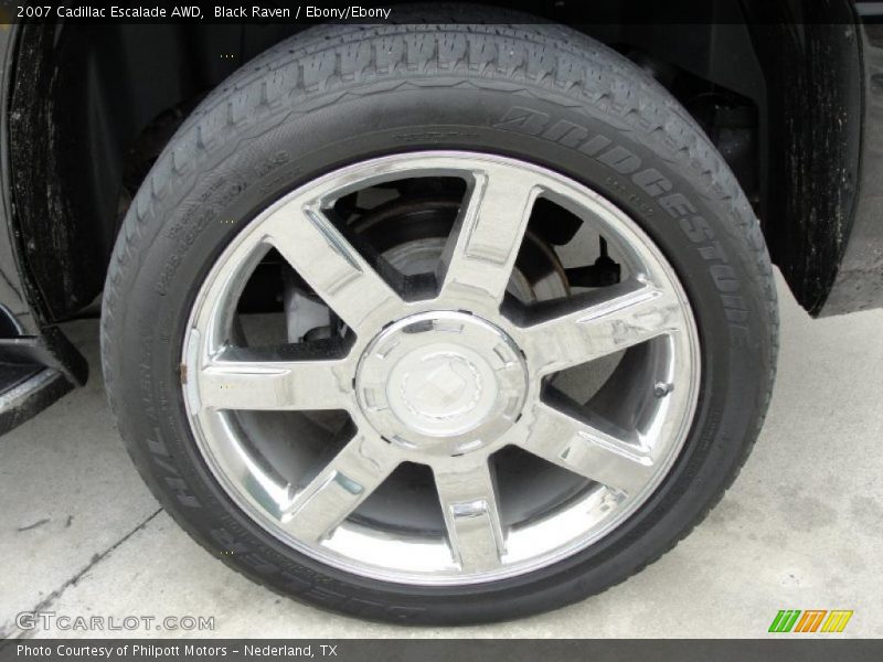 Black Raven / Ebony/Ebony 2007 Cadillac Escalade AWD