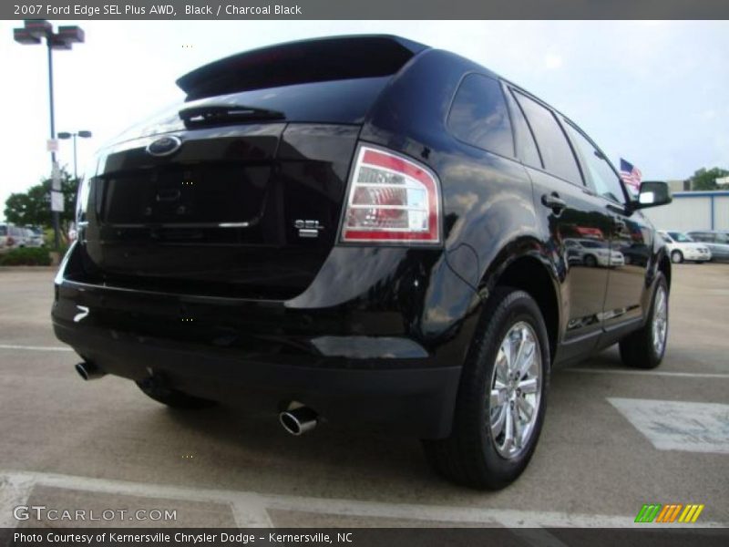 Black / Charcoal Black 2007 Ford Edge SEL Plus AWD