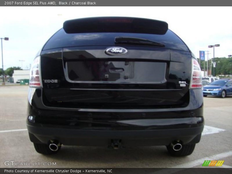 Black / Charcoal Black 2007 Ford Edge SEL Plus AWD