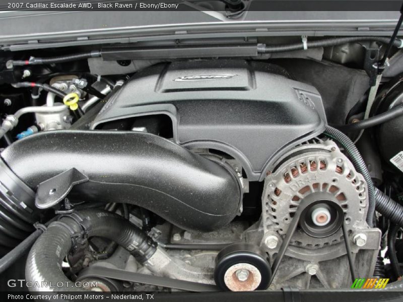 Black Raven / Ebony/Ebony 2007 Cadillac Escalade AWD