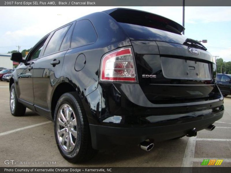 Black / Charcoal Black 2007 Ford Edge SEL Plus AWD