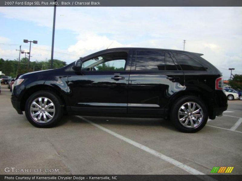 Black / Charcoal Black 2007 Ford Edge SEL Plus AWD