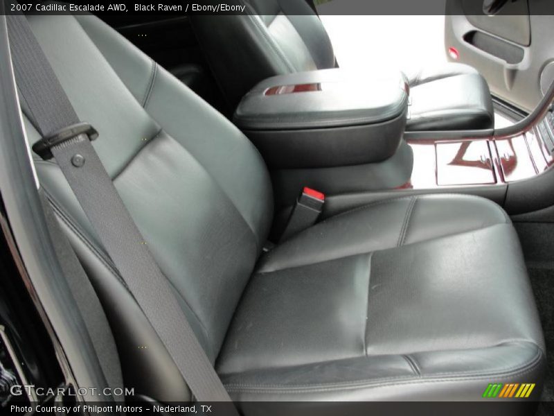 Black Raven / Ebony/Ebony 2007 Cadillac Escalade AWD