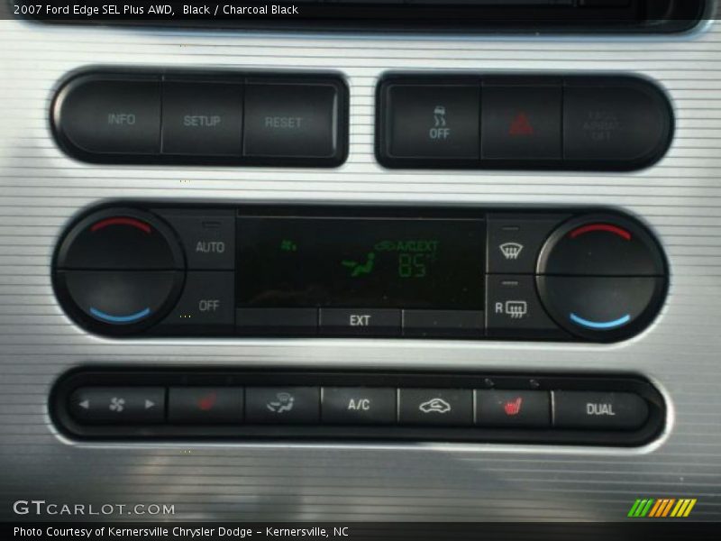 Black / Charcoal Black 2007 Ford Edge SEL Plus AWD