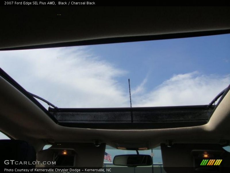 Black / Charcoal Black 2007 Ford Edge SEL Plus AWD