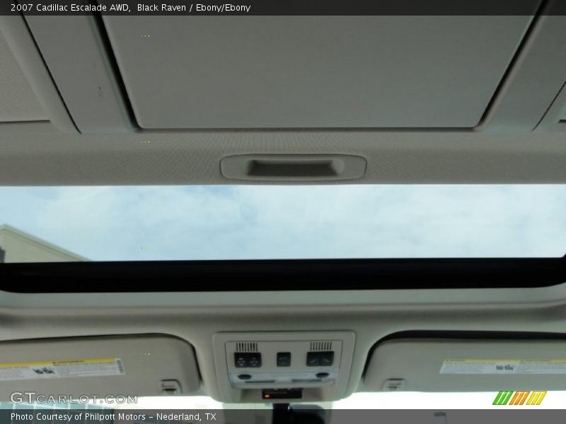 Black Raven / Ebony/Ebony 2007 Cadillac Escalade AWD