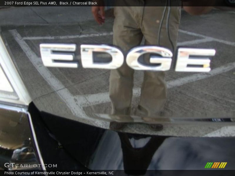 Black / Charcoal Black 2007 Ford Edge SEL Plus AWD