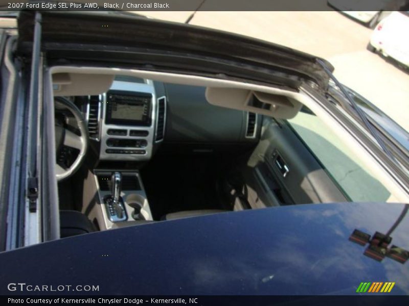 Black / Charcoal Black 2007 Ford Edge SEL Plus AWD
