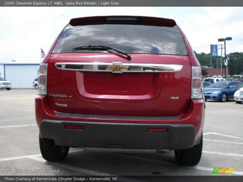 Salsa Red Metallic / Light Gray 2006 Chevrolet Equinox LT AWD