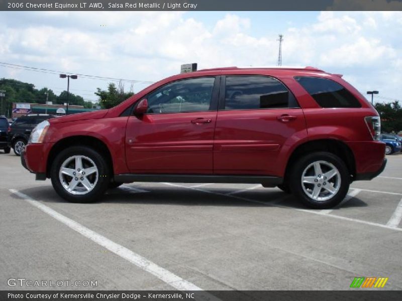 Salsa Red Metallic / Light Gray 2006 Chevrolet Equinox LT AWD