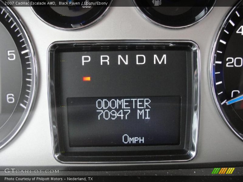 Black Raven / Ebony/Ebony 2007 Cadillac Escalade AWD