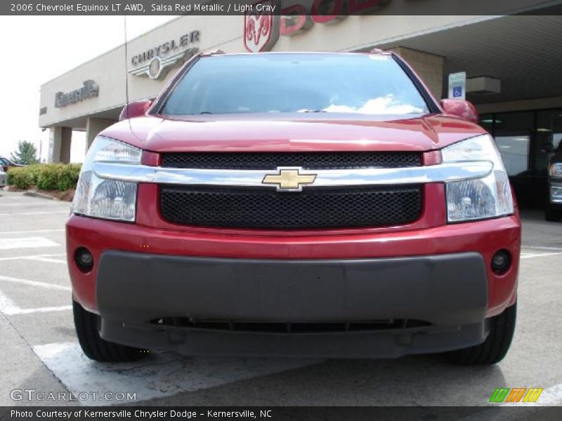 Salsa Red Metallic / Light Gray 2006 Chevrolet Equinox LT AWD