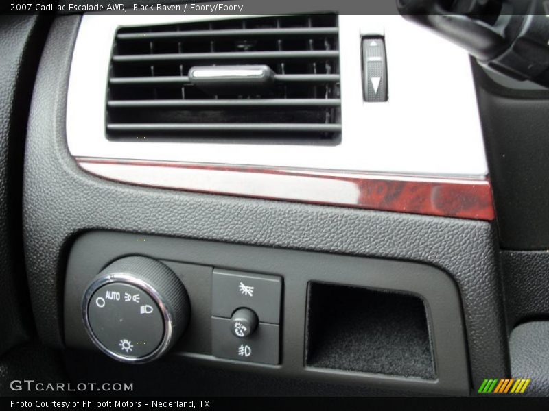 Black Raven / Ebony/Ebony 2007 Cadillac Escalade AWD
