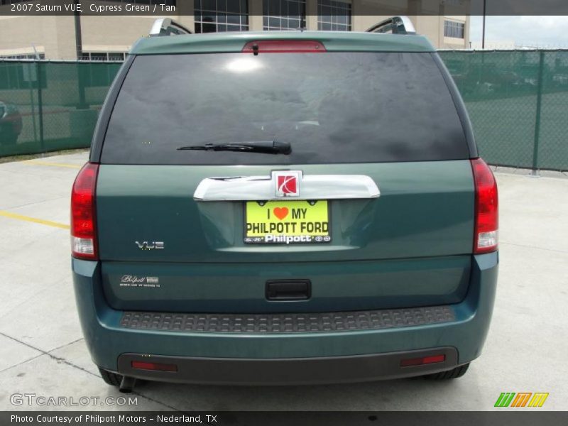 Cypress Green / Tan 2007 Saturn VUE