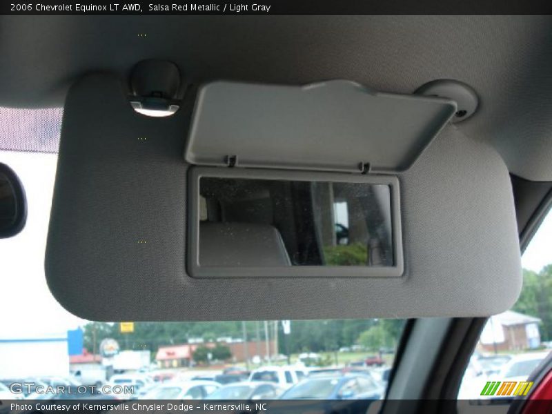 Salsa Red Metallic / Light Gray 2006 Chevrolet Equinox LT AWD