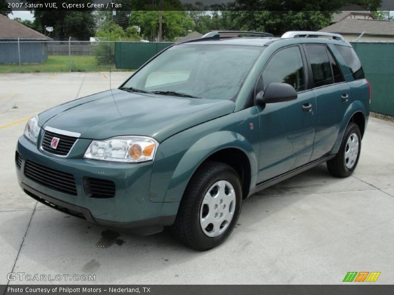 Cypress Green / Tan 2007 Saturn VUE