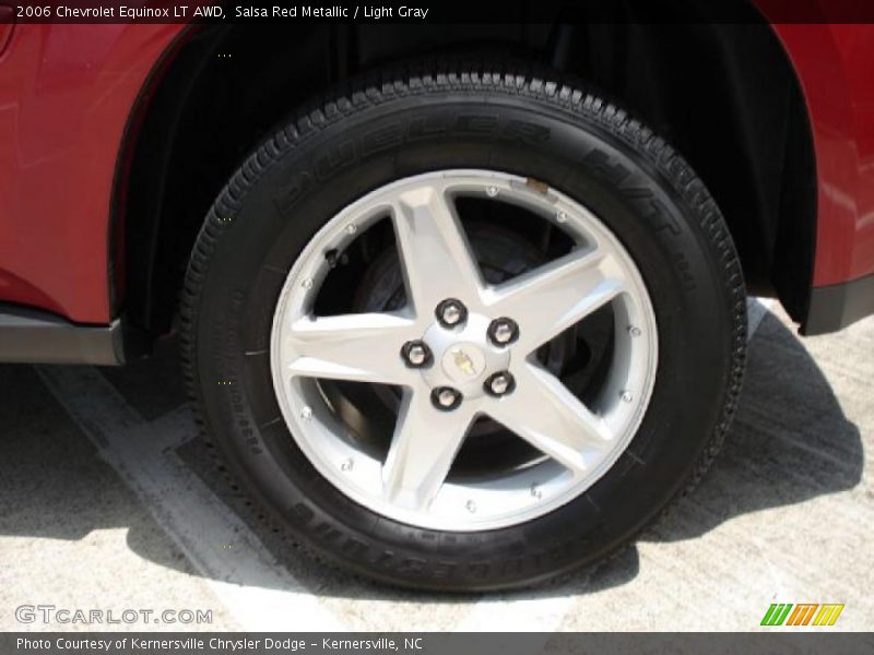 Salsa Red Metallic / Light Gray 2006 Chevrolet Equinox LT AWD