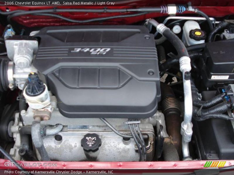 Salsa Red Metallic / Light Gray 2006 Chevrolet Equinox LT AWD