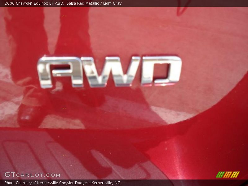 Salsa Red Metallic / Light Gray 2006 Chevrolet Equinox LT AWD