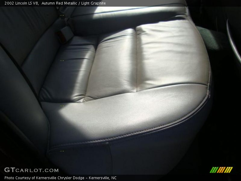 Autumn Red Metallic / Light Graphite 2002 Lincoln LS V8