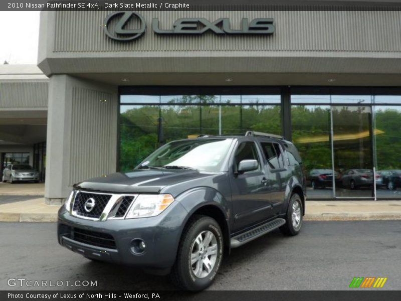 Dark Slate Metallic / Graphite 2010 Nissan Pathfinder SE 4x4